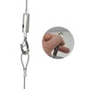 Adjustable Length Picture Hanging Wire with Hook, Picture Hanging Chain