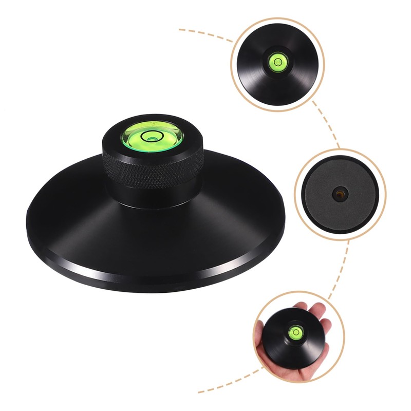 LABRIMP 1pc Balanced Disc Stabilizer for Turntables Essential Vinyl Record