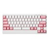 Leopold FC650MDS White/Pink PD 65% Double Shot PBT Mechanical Keyboard