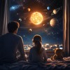 2-in-1 Star Projection & Warm Night Light – Galaxy Projector