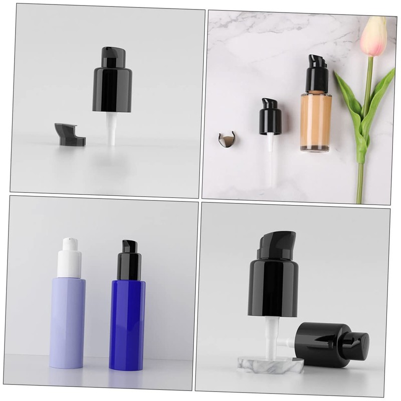 LABRIMP 6pcs Lotion Pump Head Replacement for Bottle Squeeze Soap