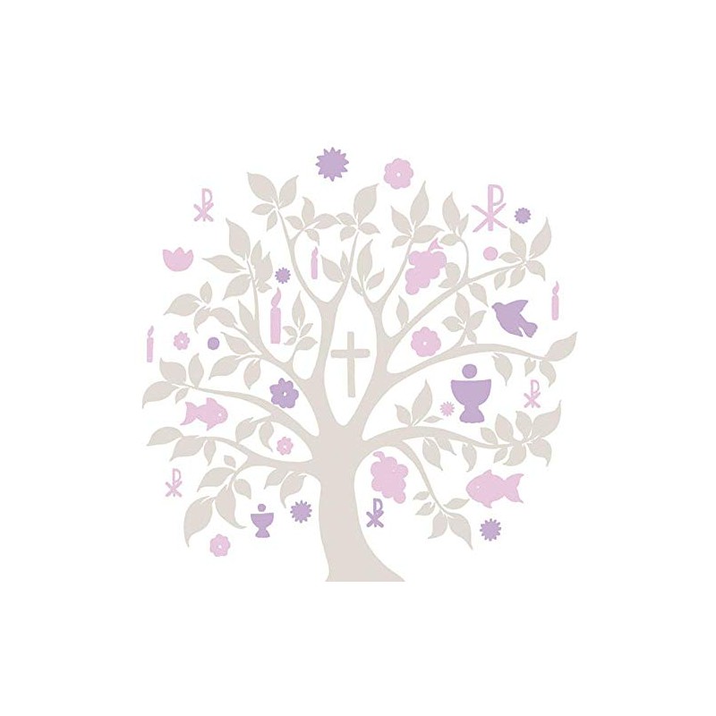 Serviette Ambiente Kommunion/Konfirmation Communion SYMBOLS Motiv 2016 taupe 20 Servietten