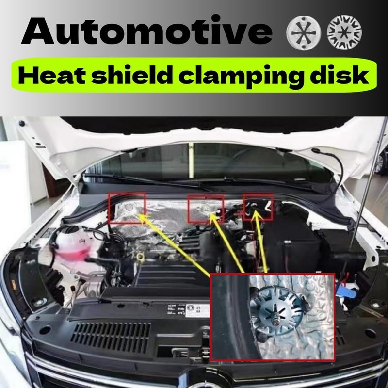 Heat Shield for Clamping Discs, Hood for Locking Discs, Heat