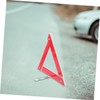 NOLITOY 2pcs Emergency Warning Triangle Reflective Roadside Safety Triangles for