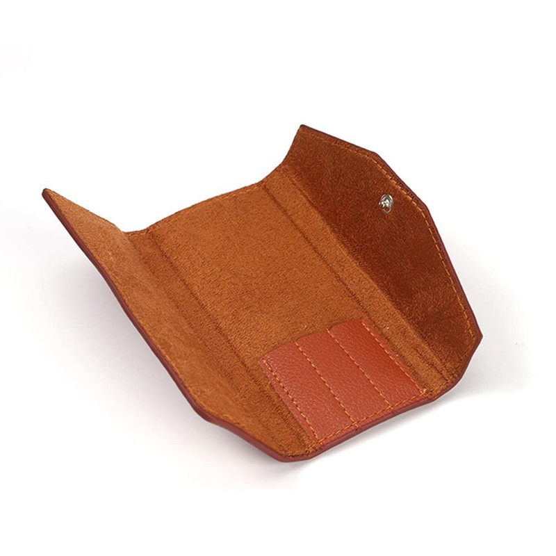 1 Piece PU Leather Empty Tweezers Storage Bag Eyelash Extensions