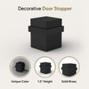 Mega Handles Square Floor Door Stopper, Quickly Installed Wall Protector