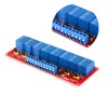 DC 12V 8‑Channel High Low Level Dyal Ttigger Relay Module