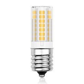 TZHILAN KEI D28x kel 2816x Refrigerator Light Bulb 3.5W E17 Led Freezer Light Bulb Replacement, 5304522314 5304517886 Warm White 3000K Fridge Lamp, 1-Pack