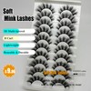loladook Strip Lashes Cat Eye 6D Volume Mink False Lashes