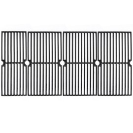 Hongso 17 5/8 inch Cast Iron Grill Grates Replacement for Dyna-Glo DGE486BNP M486BBDG14 M486GMDG14 M486RDDG14, Brinkmann 810-9590-S, Master Forge 2518-3 Grills