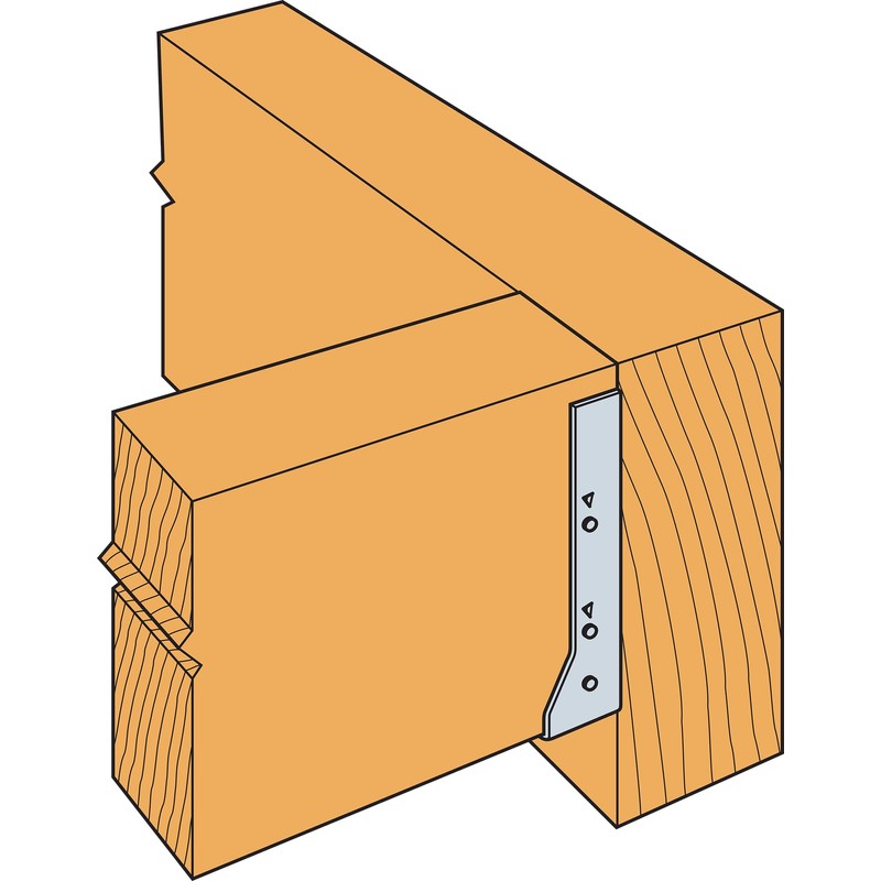 Simpson Strong-Tie HUC28-2Z HUC ZMAX Galvanized Face-Mount Concealed-Flange Joist Hanger