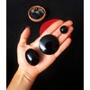Set de Huevo yoni Ombliguera y Disco Espejo de obsidiana