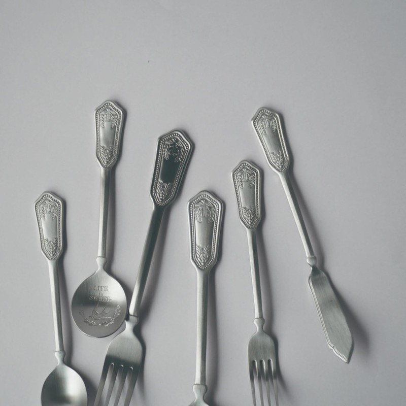 Takakuwa Metal TB Cutley Silver Design Spoon 410859