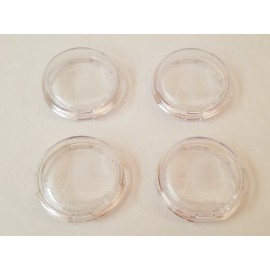 Big Dog Clear Smooth Signal Lenses (Set x4) 2003-18 (K9, Mastiff, Pitbull, MORE)