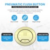 Excel Home Toilet Flush Button Replacement - Dual Button Toilet