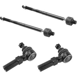 Suspension Dudes 4PC Inner/Outer Tie Rod Ends FITS Toyota 09-13 USA Built Corolla 09-14 Matrix