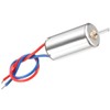 DC 1.5-3.7V 40000RPM Coreless Micro DC Motor 6mmx12mm for Airplane