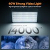ULANZI LM-P40 Bi-Color LED Video Luz,2700-6500K 40W Portable Camera Light