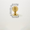 AHQKCRF Gold Kitchen Cabinet Knobs Desk Knobs Decorative Knobs Cute