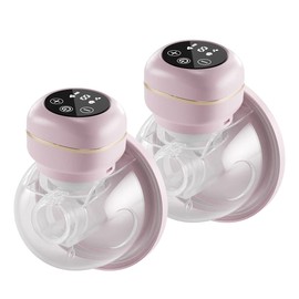 Extractor de Leche portátil Extractor de Leche eléctrico portátil Manos Libres 3 Modos 9 Niveles de succión Bajo Nivel de Ruido con Brida de Silicona 