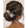 Heread Pearl Bride - Horquillas para el cabello de novia