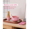 ZENS Matcha Set Pink, Japanese Matcha Tea Ceremony Kit, 6pcs