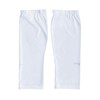aningkimi UPF 50+ Sun Protection Arm Sleeves, White, Elastic Waistband,