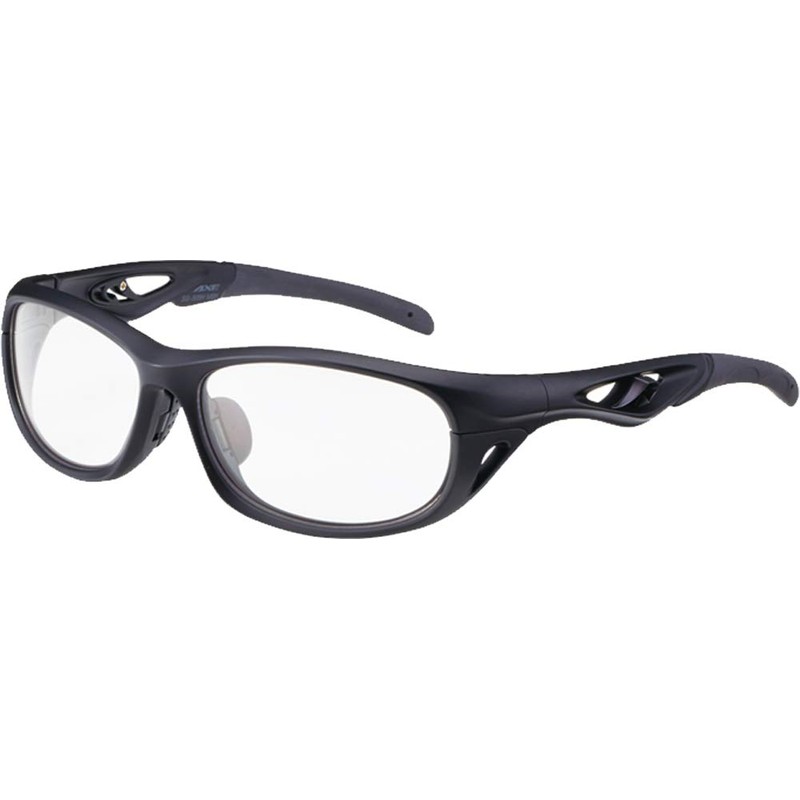 AXE SG505OP Sunglasses, Sports Sunglasses, Clear Lens, MBK, Matte Black