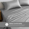 LINENWALAS Double Flat Sheet Only, 100% Organic Bamboo Silk Top