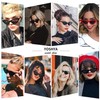 YOSHYA Retro Vintage Narrow Cat Eye Sunglasses for Women Clout