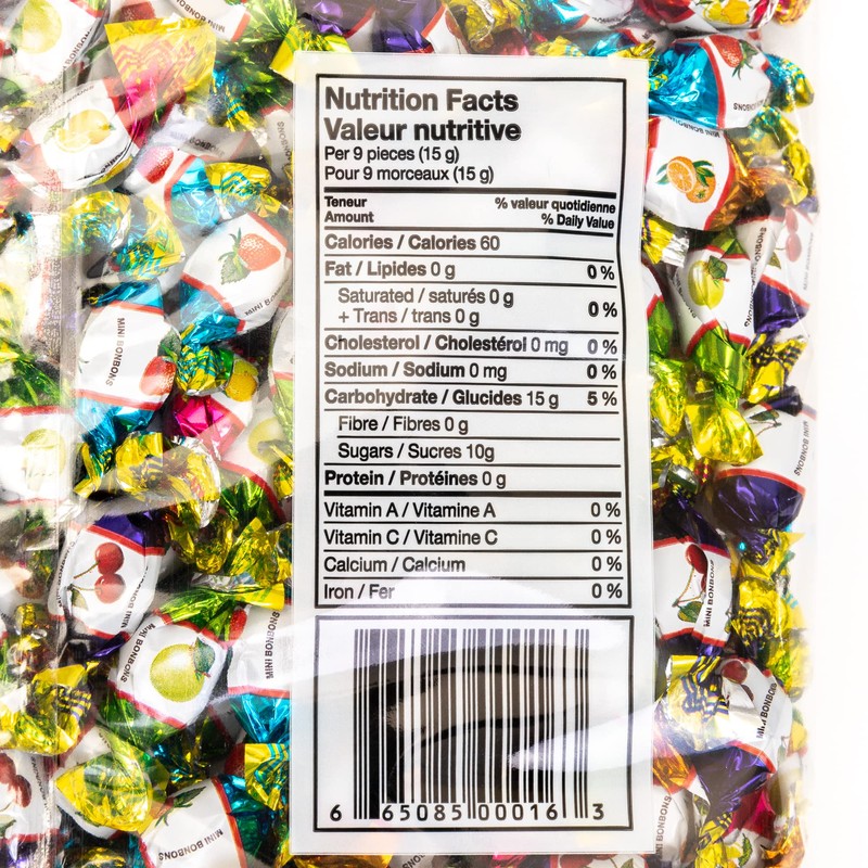 Ogusto Mini Goodies Fruit Flavoured Candies | Assorted Fruit Flavours