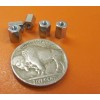 Basic Zinc Plate Steel Female Threaded Standoff, 3/16" Hex, 1/4"