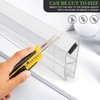 Bathroom Shower Glass Door Side Seal Strips, Length 78 Inch