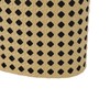 Lampshade Oval Shaped Hollow Metal Carved Compatible E27 E14 Caliber