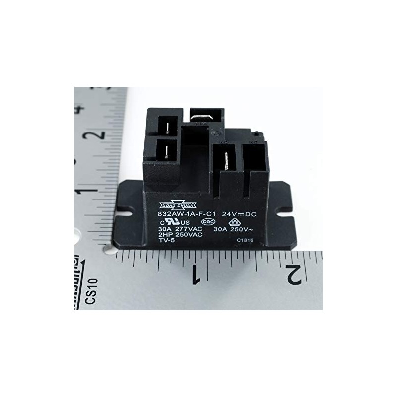 Song Chuan 832AW-1A-F-C1, 24VDC Relay, 240 VAC, 30A General Purpose