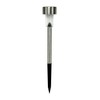 Trade One Stainless Steel Solar Garden Light, Rainbow, Silver