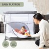 3 in 1 Baby Bassinet, Bedside Sleeper, & Playpen, Easy