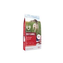Red Flannel | Hi-Protein Formula Dog Food | 50 Pound (50 LB) Bag