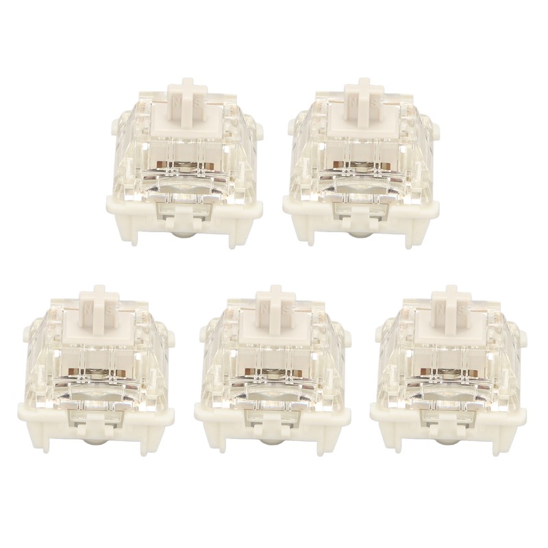 45Pcs Mechanical Keyboard Switches Waterproof Backlight Silent Linear Mechanical Key