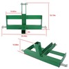 LiGuVCY 3 Point 2 Hitch Receiver with Suitcase Weight Brackets