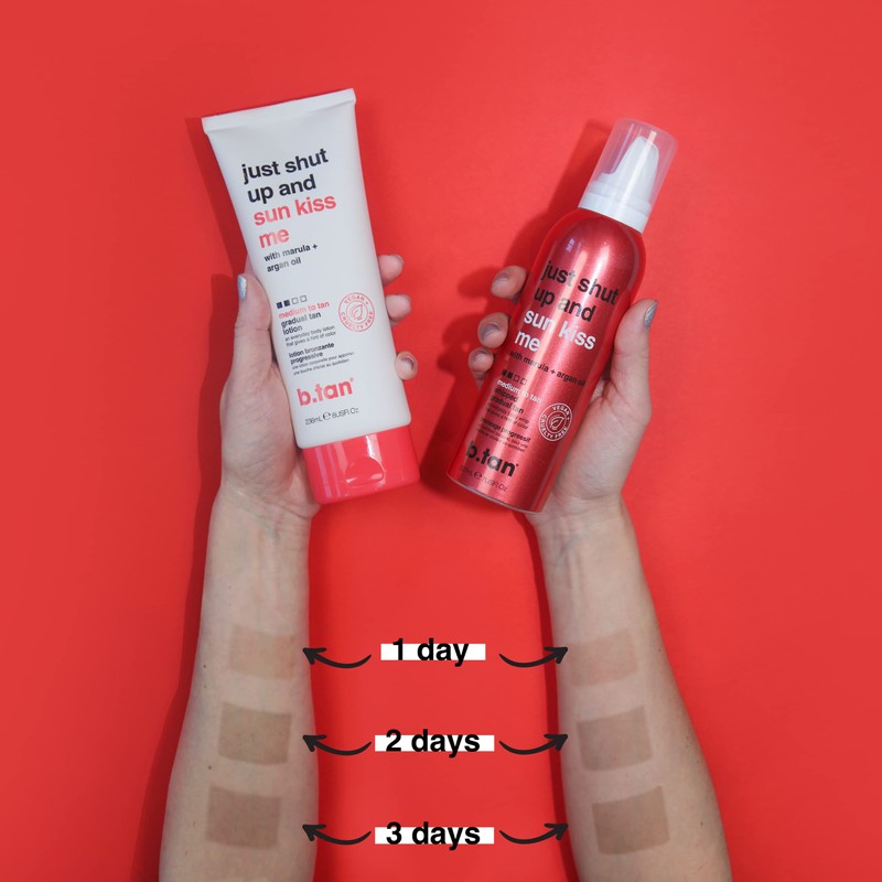 b.tan Gradual Self-Tanning Lotion | Just Shut Up and Sunkiss