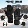Pixel Panda Winter Gloves Men Women Warm Gloves for Cool