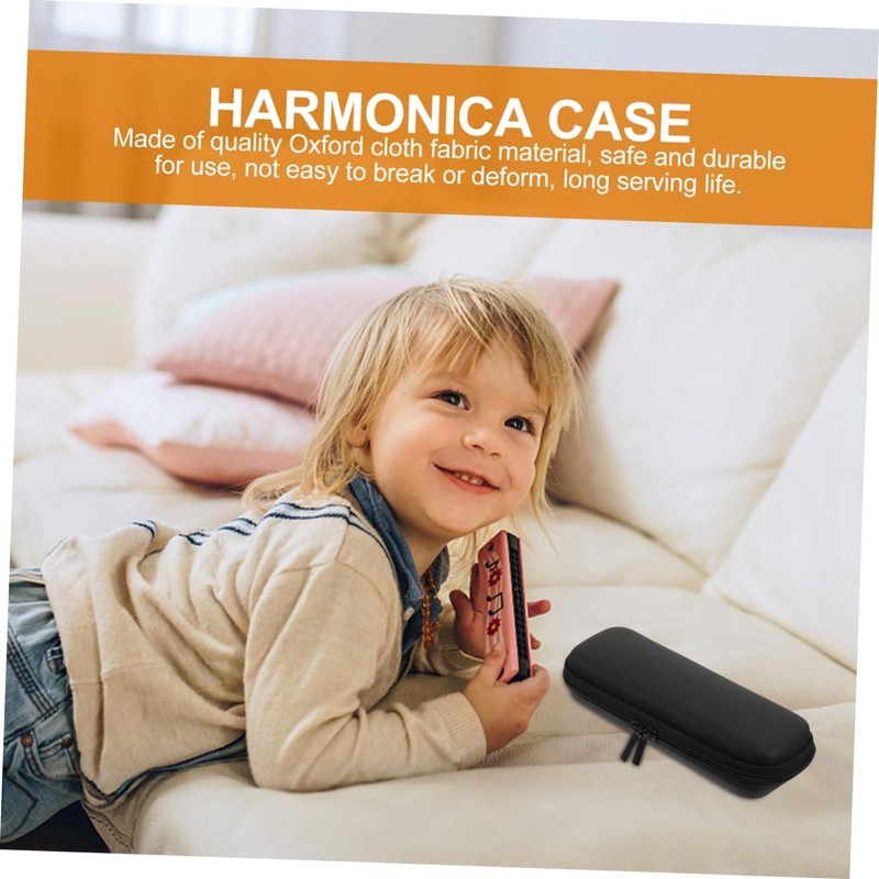 SUPVOX Harmonica Bag Harmonica Case Harmonica Belt Pouch Harmonica Holder