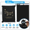 Jowlroel Thank You Poly Mailer 10x13 Inch 25 Pcs, Waterproof