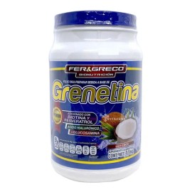 Grenetina Hidrolizada Biotina Aha Glucosamina Coco 1.1 Kg Coco