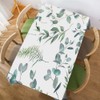Walmsco Tablecloth Green Leaves Decor For Dining Room Kitchen Rectangular