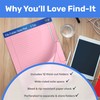 Find It File Folder Notepad - Pack of 12-9.5 x