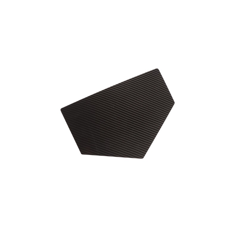 Passenger Seat Storage Box Mat Trim Carbon Fiber Replacement for