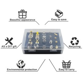 YILIANDUO RF Coaxial Connector Kit - 20 Type Set Kit with SMA, BNC, and F Adapters - Male to Female Coax Adapters Converter