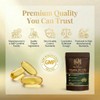 Vegan Vitamin D3 K2 Softgels 4000IU, 6 Months Supply, Olive
